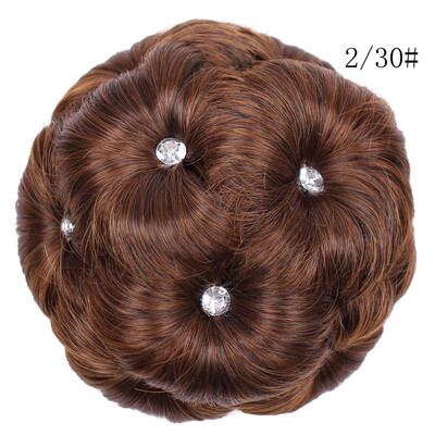 Gobestart Female Wig Hair Ring Curly Bride Makeup Diamond Bun Flowers Chignon Hairpiece
Gobestart Female Wig Hair Ring Curly Bride Makeup Diamond Bun Flowers Chignon Hairpiece