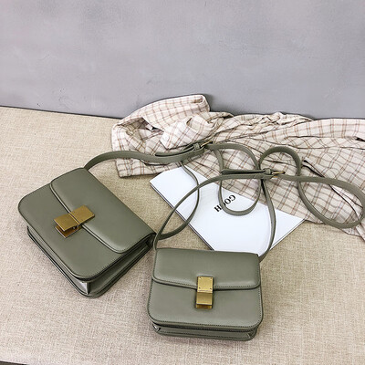 Qiao Bani 2019 new European&American style fashion simple lock buckle tofu bag slant diagonal cross trend wild female bag
Qiao Bani 2019 new European&American style fashion simple lock buckle tofu bag slant diagonal cross trend wild female bag