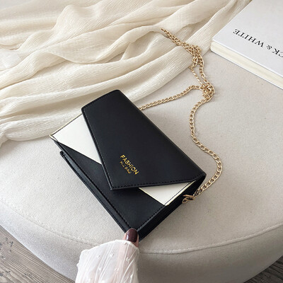 Sen temperament contrast color small square bag 2019 new wave fashion casual chain Messenger bag wild letter shoulder bag
Sen temperament contrast color small square bag 2019 new wave fashion casual chain Messenger bag wild letter shoulder bag