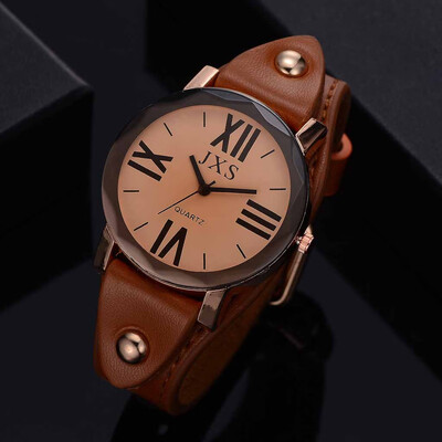 〖Follure〗Fashion Roman Numerals Simple Casual Leather Padded Strap Womens Quartz Watch
〖Follure〗Fashion Roman Numerals Simple Casual Leather Padded Strap Womens Quartz Watch