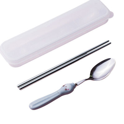 Portable 3pcs Stainless Steel Cutlery Cartoon Set Cute Animal Fork Dinner Children Dinnerware Set Tableware Case Kit
Portable 3pcs Stainless Steel Cutlery Cartoon Set Cute Animal Fork Dinner Children Dinnerware Set Tableware Case Kit