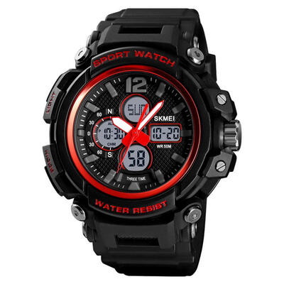 SKMEI 1498 Dual Display Digital Watch Multi-Function Waterproof Male Wristwatch For Outdoor Sports
SKMEI 1498 Dual Display Digital Watch Multi-Function Waterproof Male Wristwatch For Outdoor Sports