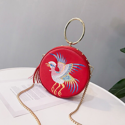 Tailored Women Retro Chinese Style Leather Fly Bird Bag Crane Circular Bag Crossbody Bag
Tailored Women Retro Chinese Style Leather Fly Bird Bag Crane Circular Bag Crossbody Bag