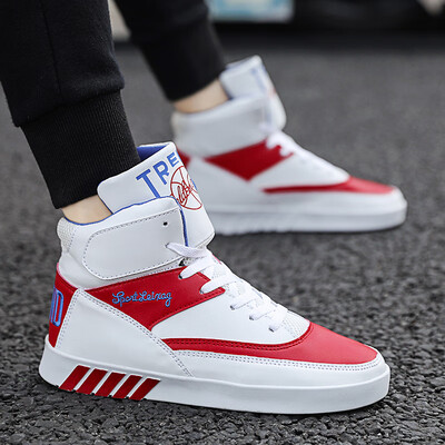 Autumn new mens shoes personality Joker high shoes mens casual Gao Bang hip hop basketball shoes
Autumn new mens shoes personality Joker high shoes mens casual Gao Bang hip hop basketball shoes