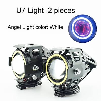 125w Motorcycle LED U7 Headlight Motorbike Spot Headlamp 12V 6500K 3000lm Motorcycle auxiliary Driving Light moto Fog Lamp
125w Motorcycle LED U7 Headlight Motorbike Spot Headlamp 12V 6500K 3000lm Motorcycle auxiliary Driving Light moto Fog Lamp