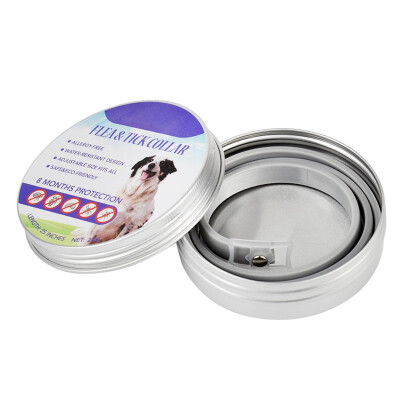 Dog Collar Pet Flea Tick Prevention Solution-Natural Essential Oil Grey Safe Adjustable Collar Pests Control Collar for Dogs
Dog Collar Pet Flea Tick Prevention Solution-Natural Essential Oil Grey Safe Adjustable Collar Pests Control Collar for Dogs