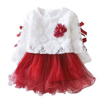 Newborn Girls Dress Spring Autumn Childrens Long-sleeved Hollow Fashion Princess Dress Baby Girls Clothing 3-24M
Newborn Girls Dress Spring Autumn Childrens Long-sleeved Hollow Fashion Princess Dress Baby Girls Clothing 3-24M