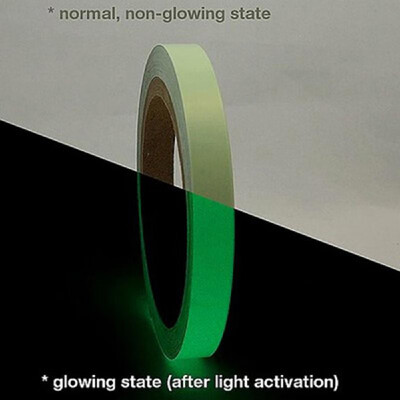 Glow in the Dark Tape Luminous Tape Self-adhesive Green Light Luminous Tape Sticker 15mm x 3Meters Roll Waterproof Photoluminesce
Glow in the Dark Tape Luminous Tape Self-adhesive Green Light Luminous Tape Sticker 15mm x 3Meters Roll Waterproof Photoluminesce