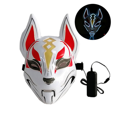 10 Color Fox Full Face Mask Neon Lights Halloween Party Led Lampshade Dark Glowing Cosplay Mask Party Costume Mask
10 Color Fox Full Face Mask Neon Lights Halloween Party Led Lampshade Dark Glowing Cosplay Mask Party Costume Mask