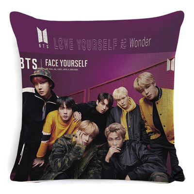 CAR-TOBBY Kpop BTS MAP of The Soul Personal Home Decoration Sofa Throw Pillow Case Cushion Covers Zippered Pillowcase
CAR-TOBBY Kpop BTS MAP of The Soul Personal Home Decoration Sofa Throw Pillow Case Cushion Covers Zippered Pillowcase