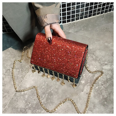 NovelTeez 2018 new sequin small square bag wild girl small satchel mini chain shoulder bag
NovelTeez 2018 new sequin small square bag wild girl small satchel mini chain shoulder bag