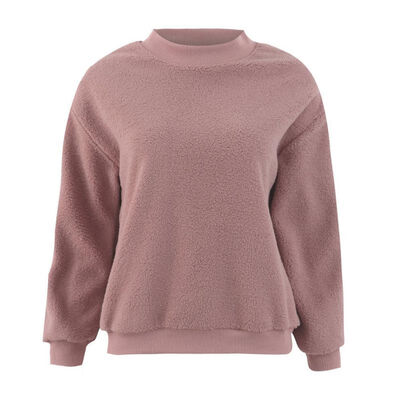 Women Baggy Plush Fluffy Warm Fleece Sweatshirts Tops Winter Fashion Long Sleeve O-Neck Pullovers Casual Loose Solid Sweatshirt
Women Baggy Plush Fluffy Warm Fleece Sweatshirts Tops Winter Fashion Long Sleeve O-Neck Pullovers Casual Loose Solid Sweatshirt