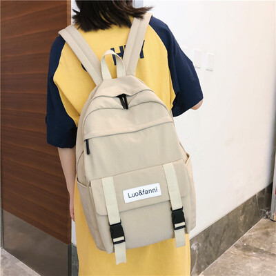 Fashion schoolbag female insfeng Korean version ulzzang high school students backpack tidal high school shoulder bag
Fashion schoolbag female insfeng Korean version ulzzang high school students backpack tidal high school shoulder bag