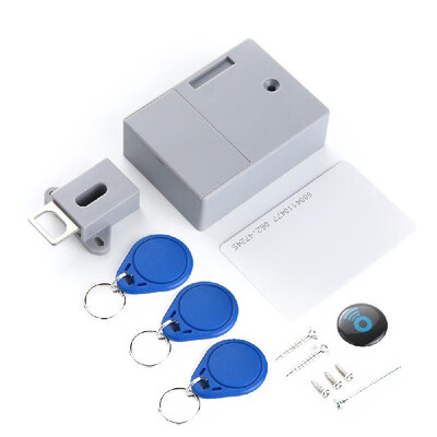 Battery RFID IC Card Sensor Cabinet Drawer Intelligent SmartLock DIY Invisible Hidde Digital Lock without Perforate Hole
Battery RFID IC Card Sensor Cabinet Drawer Intelligent SmartLock DIY Invisible Hidde Digital Lock without Perforate Hole
