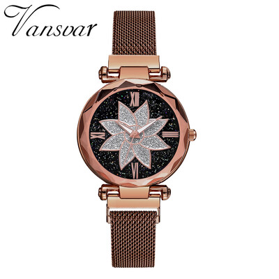 Best Selling Women Mesh Magnet Buckle Starry Sky Watch Casual Luxury Women Geometric Surface Quartz Watches Relogio Feminino50
Best Selling Women Mesh Magnet Buckle Starry Sky Watch Casual Luxury Women Geometric Surface Quartz Watches Relogio Feminino50
