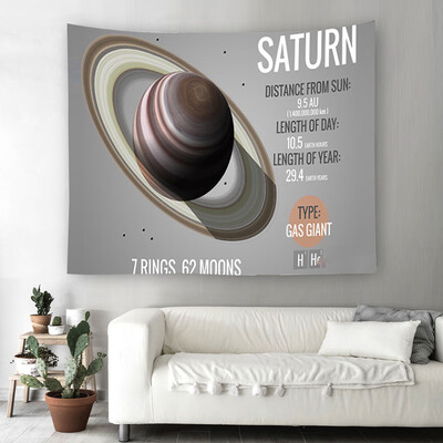 Toponeto Solar System Tapestry Planets Arround Sun in Universe Wall Hanging Space Tapestries Party Wall Decor
Toponeto Solar System Tapestry Planets Arround Sun in Universe Wall Hanging Space Tapestries Party Wall Decor