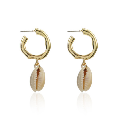 Bohemia Sea Shell Earrings For Women Gold Color Metal Shell Cowrie Statement Earrings 2019 Summer Beach Boho Fashion Jewelry
Bohemia Sea Shell Earrings For Women Gold Color Metal Shell Cowrie Statement Earrings 2019 Summer Beach Boho Fashion Jewelry