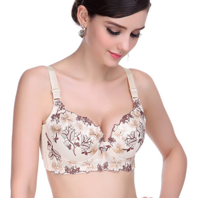 Women Ladies Thin Section Embroidered Side Support Push Up Plunge Gather Underwired Adjustable Bras
Women Ladies Thin Section Embroidered Side Support Push Up Plunge Gather Underwired Adjustable Bras