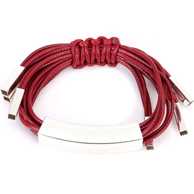 New Coming Gold Color Geometric Tube Leather Bracelets Multilayer Braided Leather Rope Charm Bracelets For Women Men
New Coming Gold Color Geometric Tube Leather Bracelets Multilayer Braided Leather Rope Charm Bracelets For Women Men