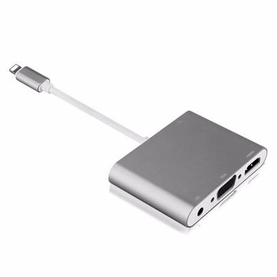 2018 High Quality HDTV OTG Cable For Lightning to HDMI VGA AV Audio Vidio Adapter For iPhone x 8 7 6plus For iPad Airminipro
2018 High Quality HDTV OTG Cable For Lightning to HDMI VGA AV Audio Vidio Adapter For iPhone x 8 7 6plus For iPad Airminipro