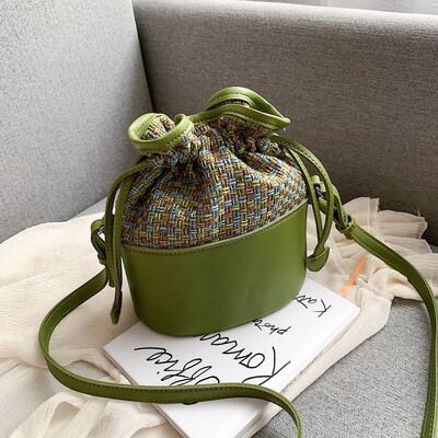 Internet celebrity ins mini bag leisure weaving bucket bag new 2019 simple splice single shoulder slanted womens bag
Internet celebrity ins mini bag leisure weaving bucket bag new 2019 simple splice single shoulder slanted womens bag