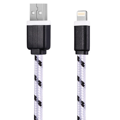 1M Colorful Nylon Braided 8 Pin Transfer Data Sync Line Charging Cable for iPhone 6 6S 6 Plus 6S Plus
1M Colorful Nylon Braided 8 Pin Transfer Data Sync Line Charging Cable for iPhone 6 6S 6 Plus 6S Plus