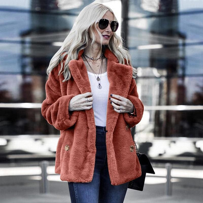Fashion Women Autumn Winter Faux Fur Coat Solid Open Front Notched Collar Long Sleeve Fluffy Outerwear Jacket
Fashion Women Autumn Winter Faux Fur Coat Solid Open Front Notched Collar Long Sleeve Fluffy Outerwear Jacket