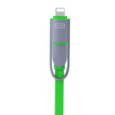 Hanging Basket Noodle Data Cable Two-in-one Multi-function Data Cables For Apple Android Universal Charging Cables-1m
Hanging Basket Noodle Data Cable Two-in-one Multi-function Data Cables For Apple Android Universal Charging Cables-1m