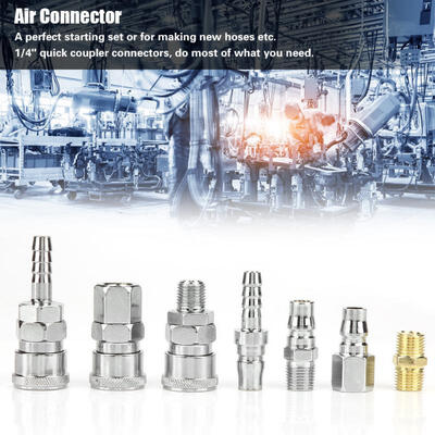 Greensen 18pcs Line Hose Air Compressor Connector Quick Release Assembly Set 14" Pneumatic Iron Parts
Greensen 18pcs Line Hose Air Compressor Connector Quick Release Assembly Set 14" Pneumatic Iron Parts