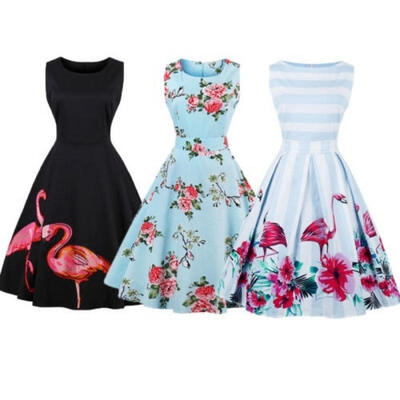 Womens 50´s 60´s Rockabilly Swing Dress Vintage Pinup Housewife Cocktail Party Dresses
Womens 50´s 60´s Rockabilly Swing Dress Vintage Pinup Housewife Cocktail Party Dresses