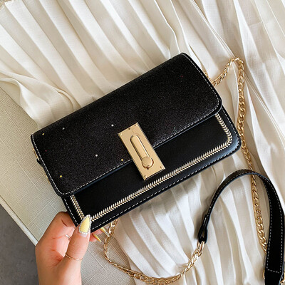 Foreign temperament Korean version of Baitao Fashion Square Bag Single Shoulder Slant Chain
Foreign temperament Korean version of Baitao Fashion Square Bag Single Shoulder Slant Chain