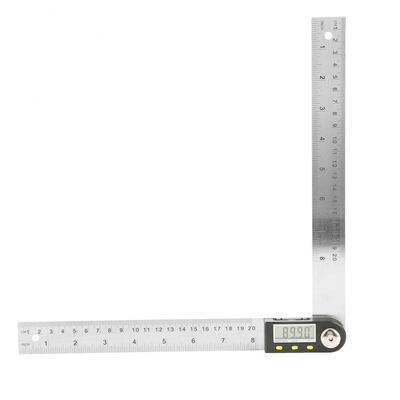 Greensen 0-200mm Stainless Steel Electronic Protractor Digital Goniometer Angle Finder Miter Gauge Ruler
Greensen 0-200mm Stainless Steel Electronic Protractor Digital Goniometer Angle Finder Miter Gauge Ruler