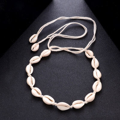 Bohemian Natural Sea Shell Cowrie Necklace For Women Choker Rope Chain Gold Shell Collar Concha Necklaces Beach Summer Jewelry
Bohemian Natural Sea Shell Cowrie Necklace For Women Choker Rope Chain Gold Shell Collar Concha Necklaces Beach Summer Jewelry