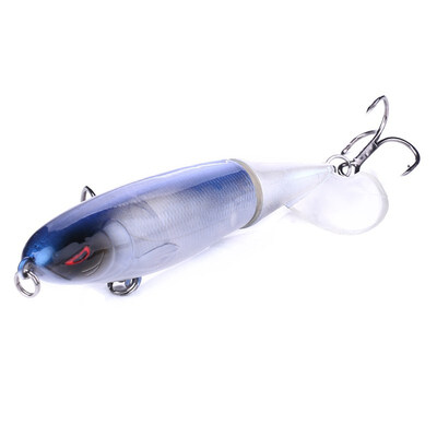 13g Fishing Lure Artificial Fish Shape Lifelike Propeller Tractor Hard Bait With 2 Treble Hooks
13g Fishing Lure Artificial Fish Shape Lifelike Propeller Tractor Hard Bait With 2 Treble Hooks