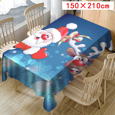 Toponeto Christmas Tablecloth Print Rectangle Table Cover Holiday Party Home Decor
Toponeto Christmas Tablecloth Print Rectangle Table Cover Holiday Party Home Decor