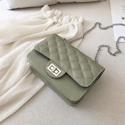 Casual temperament Sen wild slanting small square bag 2019 new Korean fashion simple rhombic chain shoulder bag
Casual temperament Sen wild slanting small square bag 2019 new Korean fashion simple rhombic chain shoulder bag