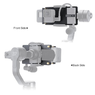 Ulanzi PT-6 Switch Mount Plate Vlog Plate with Mic Adapter for GoPro Hero 7 6 5 for DJI Moza Mini Zhiyun Smooth 4 Vimble 2 Phone
Ulanzi PT-6 Switch Mount Plate Vlog Plate with Mic Adapter for GoPro Hero 7 6 5 for DJI Moza Mini Zhiyun Smooth 4 Vimble 2 Phone