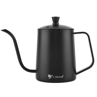 Greensen 550ml Stainless Steel Long Gooseneck Coffee Pot Kettle with Lid for Home Kitchen Coffee Shop
Greensen 550ml Stainless Steel Long Gooseneck Coffee Pot Kettle with Lid for Home Kitchen Coffee Shop