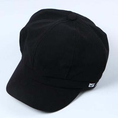 Hat womens winter Korean style8-angle cap autumn&winter face-showing thin-and-thin-letter embroidery black ducks cap
Hat womens winter Korean style8-angle cap autumn&winter face-showing thin-and-thin-letter embroidery black ducks cap