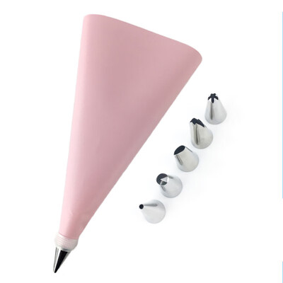 12 inch Cake Piping Tips Decorating Mouth Set 8 Piece Set cream squeezed Stainless Steel Baking Nozzle Tool6 head flower mouth
12 inch Cake Piping Tips Decorating Mouth Set 8 Piece Set cream squeezed Stainless Steel Baking Nozzle Tool6 head flower mouth