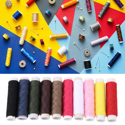 Greensen 10 Colors 50m Portable Paper Tube Thread Sewing Lines for DIY Hand Stitching
Greensen 10 Colors 50m Portable Paper Tube Thread Sewing Lines for DIY Hand Stitching