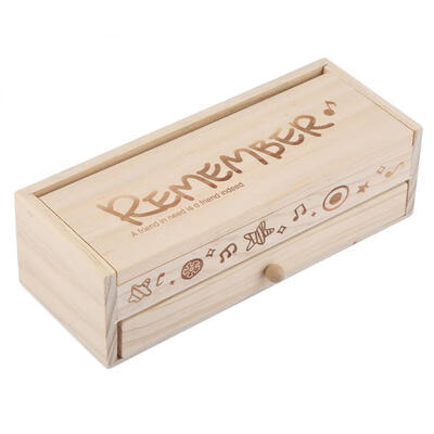 Greensen Double Layer Large Capacity Wooden Pencil CaseStationery Storage Case with Mini Blackboard
Greensen Double Layer Large Capacity Wooden Pencil CaseStationery Storage Case with Mini Blackboard