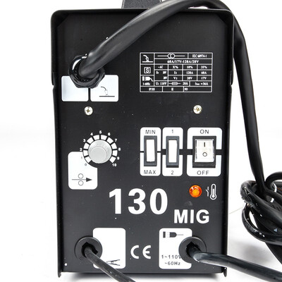 Ktaxon Mig-130 Welding Machine Set AC 110V Flux Core Automatic Feeding Wire Gas Less Commercial Welder with Free Mask
Ktaxon Mig-130 Welding Machine Set AC 110V Flux Core Automatic Feeding Wire Gas Less Commercial Welder with Free Mask