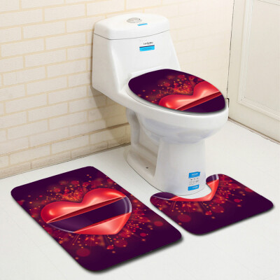 〖Follure〗3PCS Valentines Day Pattern Non Slip Toilet Seat Cover Rug Bathroom Set Decor
〖Follure〗3PCS Valentines Day Pattern Non Slip Toilet Seat Cover Rug Bathroom Set Decor