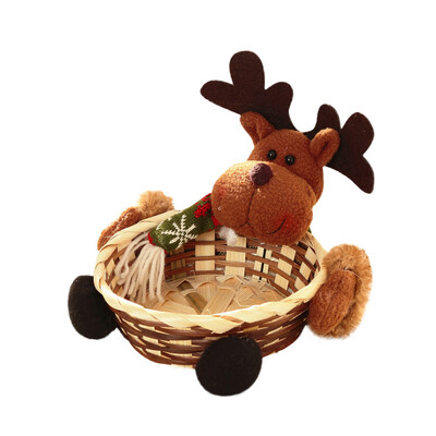 Gobestart Christmas Candy Storage Basket Decoration Santa Claus Storage Basket Gift A
Gobestart Christmas Candy Storage Basket Decoration Santa Claus Storage Basket Gift A