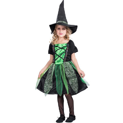 Girls Halloween Groovy Witch Dress & Hat Kit Masquerade Costume Cosplay Party Props-- Size for 3-4 Years Old Girls
Girls Halloween Groovy Witch Dress & Hat Kit Masquerade Costume Cosplay Party Props-- Size for 3-4 Years Old Girls