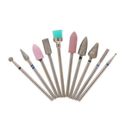 10pcs Nail Drill Bits Cuticle Cleaner Dust Drill Brush Rotary Polishing File Grinding Heads Manicure Pedicure Tools
10pcs Nail Drill Bits Cuticle Cleaner Dust Drill Brush Rotary Polishing File Grinding Heads Manicure Pedicure Tools
