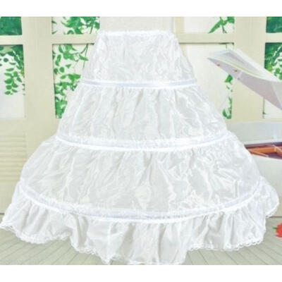 Fashion Children White Petticoat 3 Hoop 1 Layer Flower Girls Layered Petticoat Kids Ruffles Underskirt Slip Crinoline
Fashion Children White Petticoat 3 Hoop 1 Layer Flower Girls Layered Petticoat Kids Ruffles Underskirt Slip Crinoline