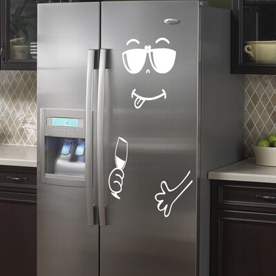 Toponeto Cute Sticker Fridge Happy Delicious Face Kitchen Fridge Wall Stickers Art
Toponeto Cute Sticker Fridge Happy Delicious Face Kitchen Fridge Wall Stickers Art