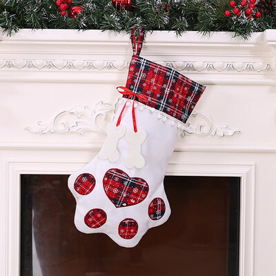 Bestparty Red Blue Plaid Pet Christmas Stocking Dog Cat Claw Christmas Gift Bags Xmas Tree Ornaments New Year Decoration
Bestparty Red Blue Plaid Pet Christmas Stocking Dog Cat Claw Christmas Gift Bags Xmas Tree Ornaments New Year Decoration